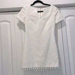 Trina Turk white mini dress 0